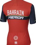 SPORTFUL Kurzarm Fahrradtrikot - BAHRAIN MERIDA 2017 - Rot/Schwarz