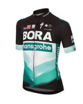 SPORTFUL Kurzarm Fahrradtrikot - BORA 2020 KIDS - Grün/Schwarz