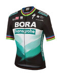 SPORTFUL Kurzarm Fahrradtrikot - BORA HANSGROHE 2020 - Schwarz/Grün/mehrfarbig