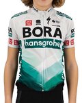SPORTFUL Kurzarm Fahrradtrikot - BORA 2021 KIDS BOH - Grün/Grau