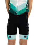 SPORTFUL Fahrradshorts ohne Träger - BORA 2021 KIDS BOH - Schwarz/Grün