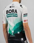 SPORTFUL Kurzarm Fahrradtrikot - BORA HANSGROHE 2021 - Grau/Grün