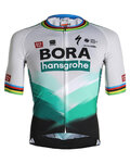 SPORTFUL Kurzarm Fahrradtrikot - BORA HANSGROHE 2021 - Grau/Grün