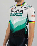 SPORTFUL Kurzarm Fahrradtrikot - BORA HANSGROHE 2021 - Grau/Grün