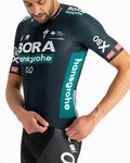 SPORTFUL Kurzarm Fahrradtrikot - BORA HANSGROHE 2021 - Grün/Schwarz