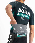 SPORTFUL Kurzarm Fahrradtrikot - BORA HANSGROHE 2021 - Grün/Schwarz