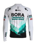 SPORTFUL Langarm Fahrradtrikot für den Winter - BORA 2021 WINTER - Grau/Grün