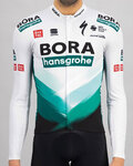 SPORTFUL Langarm Fahrradtrikot für den Winter - BORA 2021 WINTER - Grau/Grün