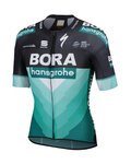 SPORTFUL Kurzarm Fahrradtrikot - BORA HANSGROHE 2019  - Grün/Schwarz
