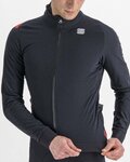 SPORTFUL Winddichte Fahrradjacke - FIANDRE PRO - Schwarz