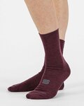 SPORTFUL Klassische Fahrradsocken - WOOL WOMAN 16 - bordeaux