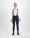 SPORTFUL Lange Fahrradhose mit Trägern - BODYFIT CLASSIC W - Schwarz