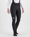 SPORTFUL Lange Fahrradhose mit Trägern - BODYFIT CLASSIC W - Schwarz