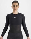 SPORTFUL Langarm Fahrrad-Shirt - BODYFIT PRO WOMAN - Schwarz