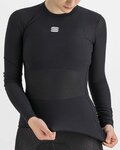 SPORTFUL Langarm Fahrrad-Shirt - BODYFIT PRO WOMAN - Schwarz