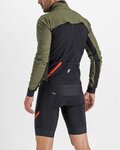 SPORTFUL Winddichte Fahrradjacke - FIANDRE PRO MEDIUM - Grün/Schwarz