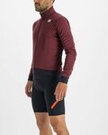 SPORTFUL Winddichte Fahrradjacke - FIANDRE PRO MEDIUM - Rot/Schwarz