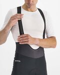 SPORTFUL Lange Fahrradhose mit Trägern - INFINIUM - Schwarz