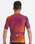SPORTFUL Kurzarm Fahrradtrikot - ROCKET - Orange/bordeaux