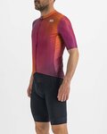 SPORTFUL Kurzarm Fahrradtrikot - ROCKET - Orange/bordeaux