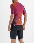 SPORTFUL Kurzarm Fahrradtrikot - ROCKET - Orange/bordeaux