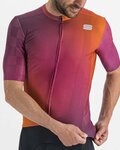 SPORTFUL Kurzarm Fahrradtrikot - ROCKET - Orange/bordeaux