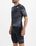 SPORTFUL Kurzarm Fahrradtrikot - CLIFF SUPERGIARA - Schwarz