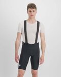 SPORTFUL Kurze Fahrradhose mit Trägern - CLASSIC - Schwarz