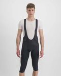 SPORTFUL Kurze Fahrradhose mit Trägern - NEO BIBKNICKER 3/4 - Schwarz