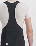SPORTFUL Kurze Fahrradhose mit Trägern - NEO BIBKNICKER 3/4 - Schwarz