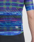SPORTFUL Kurzarm Fahrradtrikot - GLITCH BOMBER - Blau