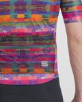 SPORTFUL Kurzarm Fahrradtrikot - GLITCH BOMBER - Grün