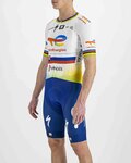 SPORTFUL Kurzarm Fahrradtrikot - TOTAL ENERGIES 2022 - Weiß/Gelb/Blau/Orange