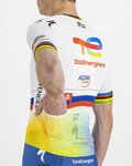 SPORTFUL Kurzarm Fahrradtrikot - TOTAL ENERGIES 2022 - Weiß/Gelb/Blau/Orange