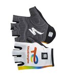 SPORTFUL Fingerlose Fahrradhandschuhe - TOTAL ENERGIES 2022 - Weiß/Orange/Gelb/Blau