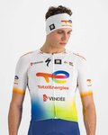 SPORTFUL Fahrradstirnband - TOTAL ENERGIES 2022 - Weiß/Blau/Gelb/Orange