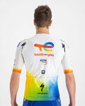 SPORTFUL Kurzarm Fahrradtrikot - TOTAL ENERGIES 2022 - Weiß/Blau/Orange/Gelb