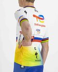 SPORTFUL Kurzarm Fahrradtrikot - TOTAL ENERGIES 2022 - Gelb/Orange/Weiß/Blau