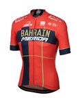 SPORTFUL Kurzarm Fahrradtrikot - BAHRAIN MERIDA 2019 - Rot/Blau
