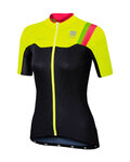 SPORTFUL Kurzarm Fahrradtrikot - BODYFIT PRO LADY - Schwarz/Gelb