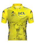Kurzarm Fahrradtrikot - TOUR DE FRANCE 2019 - Gelb