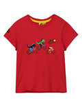 Kurzarm Fahrrad-Shirt - KIDS - Rot