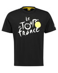 TDF Kurzarm Fahrrad-Shirt - - black - Schwarz