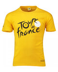 TDF Kurzarm Fahrrad-Shirt - TDF LEADER JAUNE '21 - Gelb