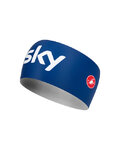 CASTELLI Fahrradstirnband - TEAM SKY 2019 VIVA - Schwarz