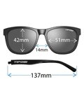 TIFOSI Fahrradsonnenbrille - SWANK - Schwarz