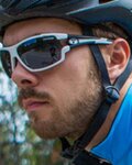 TIFOSI Fahrradsonnenbrille - AMOK - Schwarz/Weiß