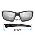 TIFOSI Fahrradsonnenbrille - CAMROCK - Schwarz