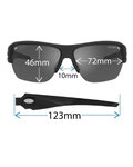 TIFOSI Fahrradsonnenbrille - ELDER SL - Schwarz