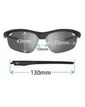 TIFOSI Fahrradsonnenbrille - VELOCE - Schwarz